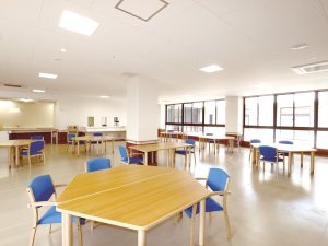 各階に設置した食堂